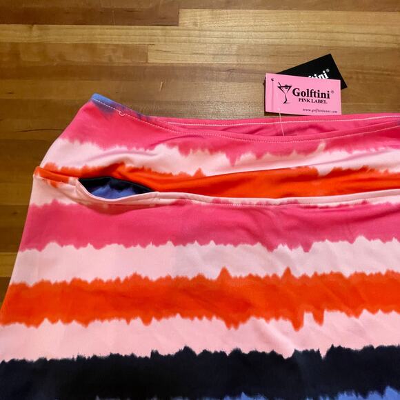 Golftini Women's 16” Radiant Pull-on a-Line Skort, XL pink - Picture 5 of 8